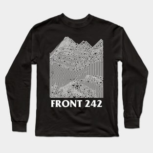 Front 242 //// Tribute Design Long Sleeve T-Shirt